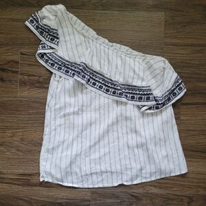 NWT Abercrombie & Fitch Womens White Off The Shoulder Top XS